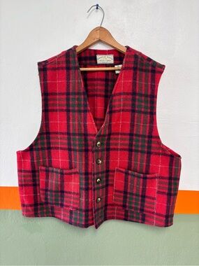 Vintage American Eagle Wool Vest
